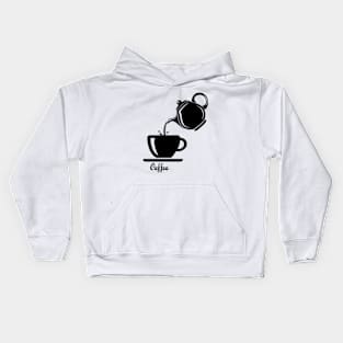 coffee lover,gifts for dad Kids Hoodie